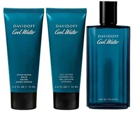 Set Davidoff Cool Vanduo EDT 125ml + Dušo želė 75ml + After Shave Balm 75ml
