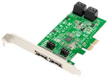 Carruzzo Dawicontrol DC-624E RAID RAID valdiklis PCI Express x2 2.0 6 Gbit/s