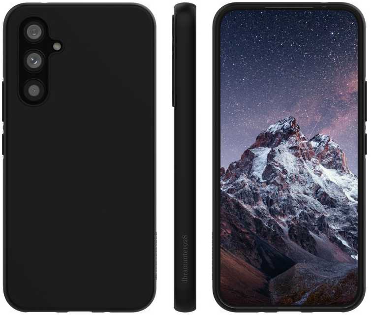 Dėklas D Bramante dbramante1928 Bulk - Nuuk - Galaxy A54 - Juodas, Cover, Samsung, Galaxy A54, 16.3 cm (6.4''), Juodas