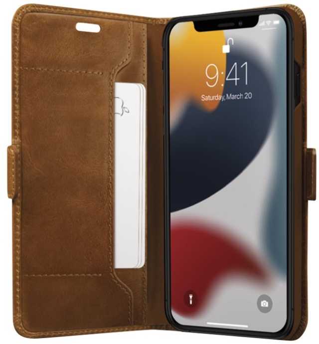 Dėklas dbramante Copenhagen Slim - iPhone 13 mini 5.4" - Tan