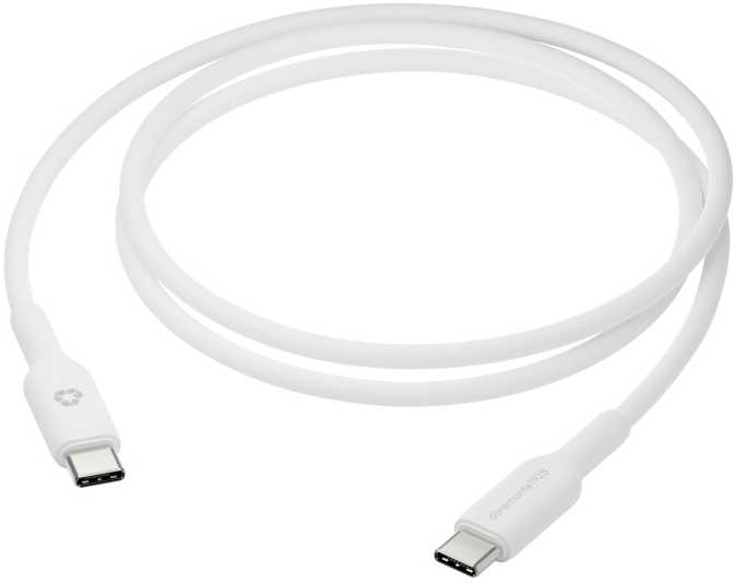Kabelis USB dbramante CB10CCWH4356 kabelis USB 1 m USB C Baltas
