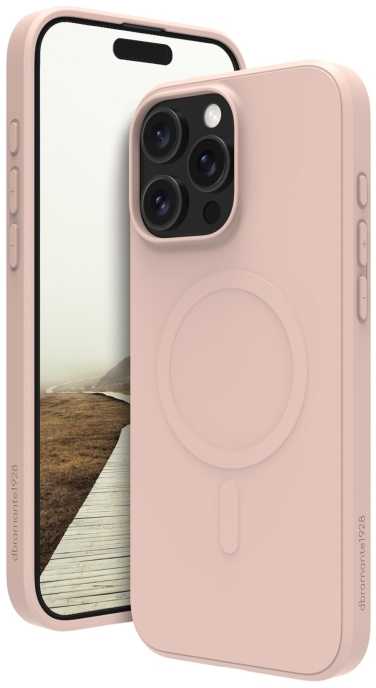 Dėklas D Bramante dbramante1928 Greenland Pro MS - obudowa ochronna do iPhone 16 Pro Max kompatybilna su MagSafe (pink sand)