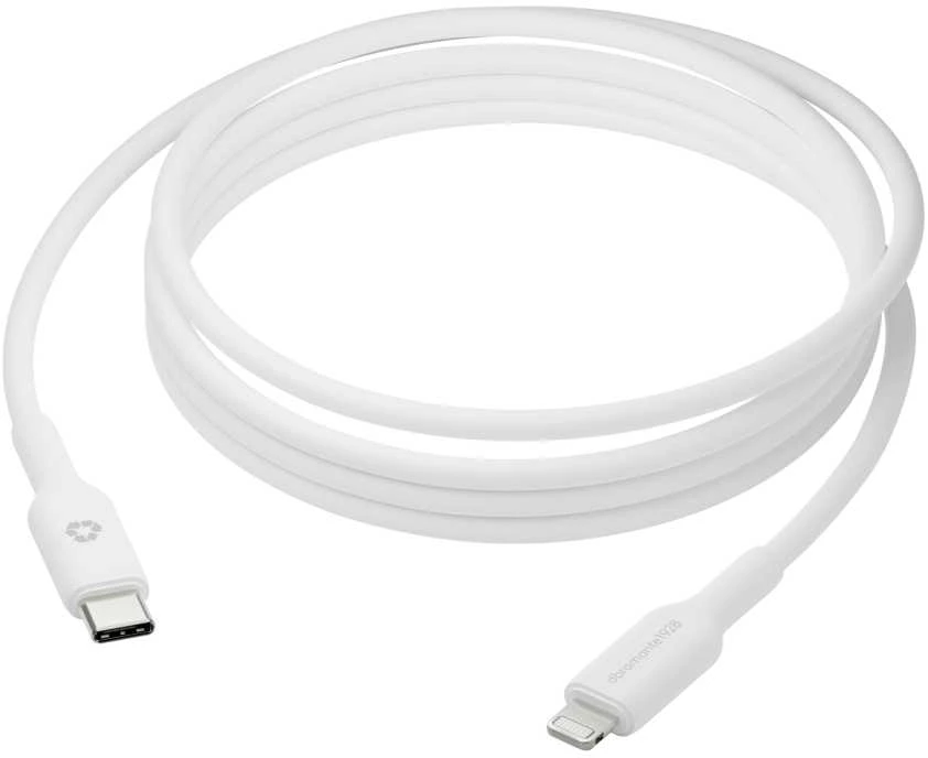 dbramante1928 įkrovimo laidas – 2 m USB-C į „Lightning“ – belaidis, 2 m, USB C, USB 2.0, 0,48 Gbit/s, baltas
