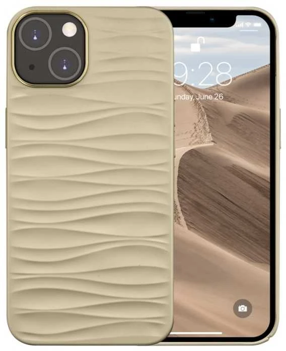 Dbramante1928 Dėklas dbramante 1928 Dune skirtas Apple iPhone 14 sand