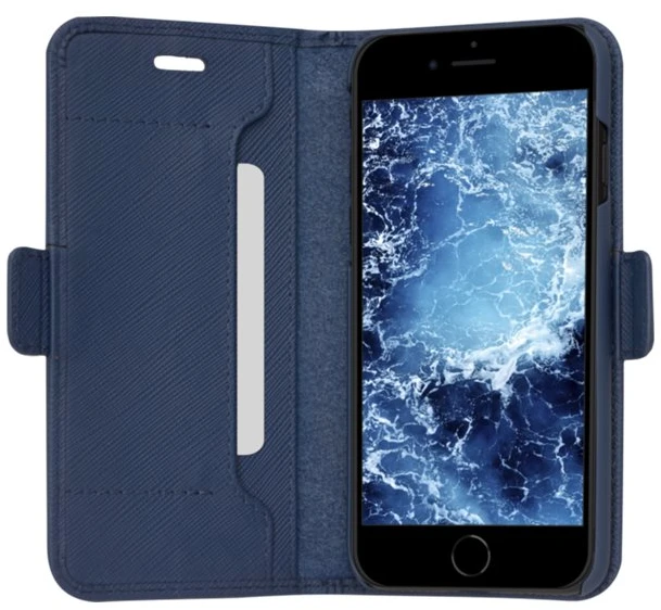 dbramante1928 Milano - iPhone SE/8/7 - vandenyno mėlynumo, Piniginės dėklas, Apple, iPhone SE/8/7, 11,9 cm (4,7"), mėlynas