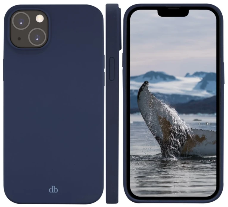 Dėklas Dbramante1928 Monaco iPhone 14 Max Pacific Mėlyna