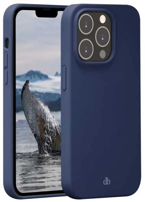 Dėklas Dbramante1928 dbramante Monaco - Silicone MagSafe Case for iPhone 14 Pro - Pacific Mėlyna