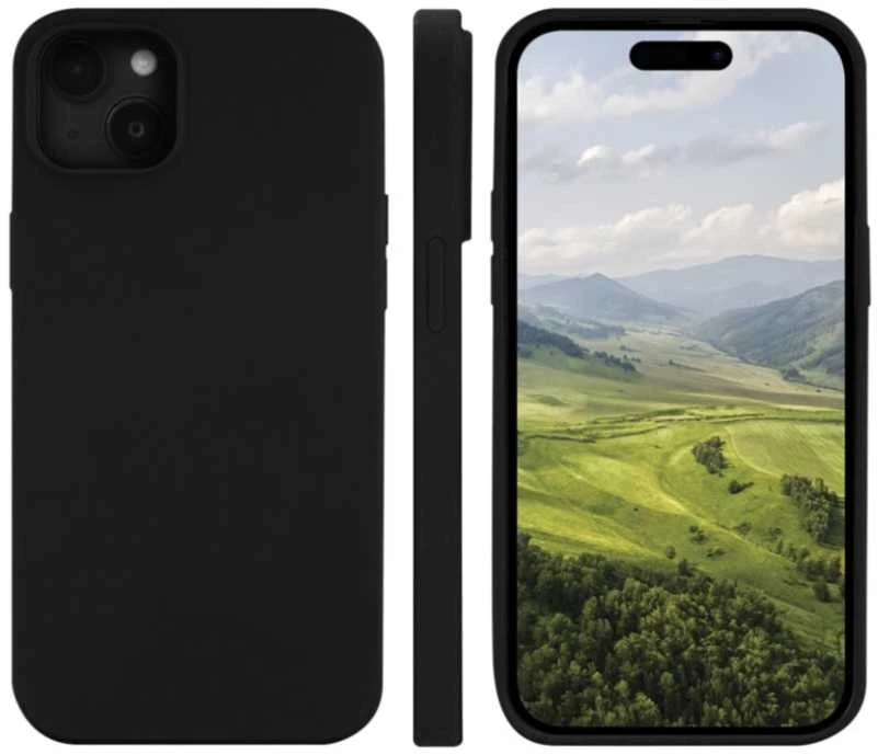 Dėklas dbramante1928 Monaco - iPhone 15 Plus - Night Juodas, Cover, Apple, iPhone 15 Plus, Juodas