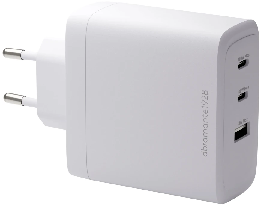 Įkroviklis dbramante re-charge Maitinimo šaltinis 1 USB-A 2 USB-C 100 W (CI10EUBL7233)