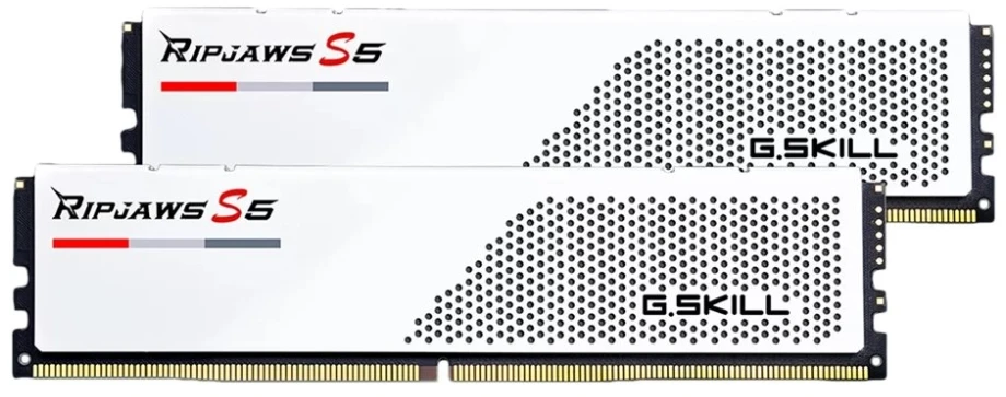 RAM Atmintis G.Skill Ripjaws S5, DDR5, 48 GB, 6000 MHz, CL30 (F5-6000J3036F24GX2-RS5W)