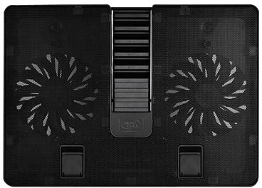 Deepcool | U-Pal | Notebook stand- cooler iki 19" | Juodas