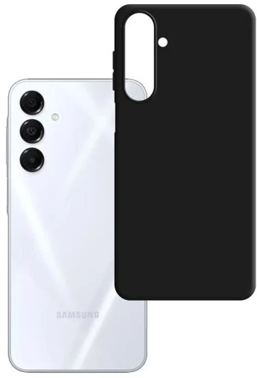 Dėklas 3mk Matt Case Samsung A175 A17 4G/A176 A17 5G/A185 A18 4G/A186 A18 5G juodas