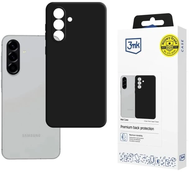 Dėklas 3mk Matt Case Samsung A366 A36 5G/A566 A56 5G 5G juodas