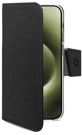 Celly WALLYMAG, Piniginės dėklas, Apple, iPhone 17, 16 cm (6,3 colio), Juodas