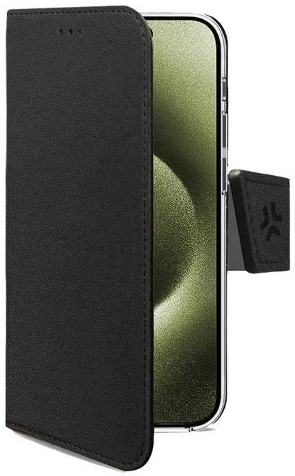 Celly WALLY, Piniginės dėklas, Apple, iPhone 17, 16 cm (6,3"), Juodas