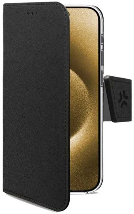 Celly WALLY, Piniginės dėklas, Apple, iPhone 17 Air, 16,5 cm (6,5"), Juodas