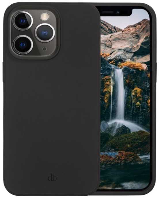 Dėklas D Bramante dbramante1928 - Tylna pokrywa do telefonu komórkowego - 100 % plastikinis - Nocna czerń - do Apple iPhone 13 Pro (RE61NIBL4093)