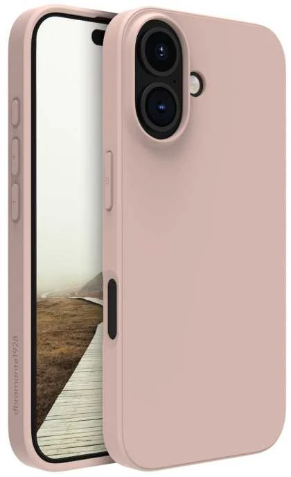 dbramante1928 Greenland – iPhone 16 Plus – rožinio smėlio spalvos, dėklas, Apple, iPhone 16 Plus, 17 cm (6,7 colio), rožinis