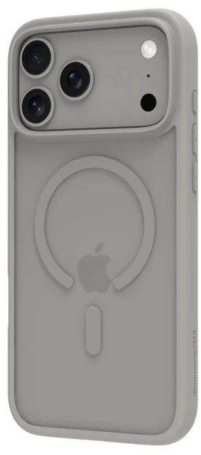 dbramante1928 Grenen Ultra - Dėklas na telefon komórkowy - RS - Kompatybilność su MagSafe - D3O, Tworzywo sztuczne - Frosted Clear - dla Apple iPhone 17 Pro Max, 18 Pro Max (GN69CZ005810)