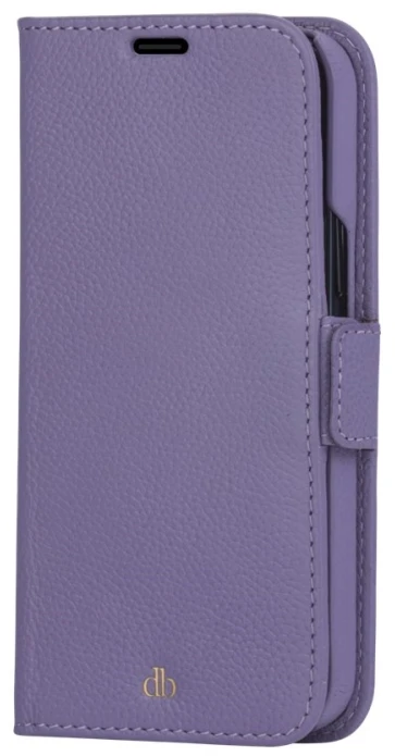 Dėklas dbramante1928 New York - iPhone 13 - Db Violetinė - Wallet case - Apple - iPhone 13 - 15.5 cm (6.1") - Violetinė