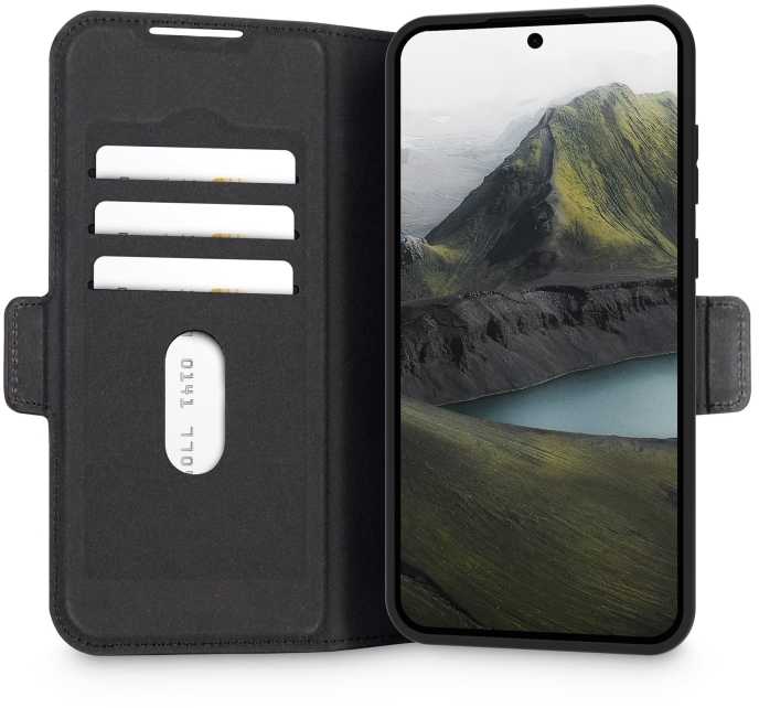 dbramante1928 Oslo Pro atverčiamas dėklas, skirtas Samsung Galaxy S25 – juodas