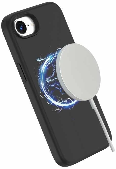 eSTUFF eSTUUFF ES67150023-BULK, Dėklas, Apple, Juodas