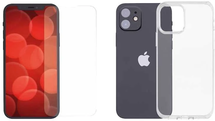 DISPLEX Real Glass + dėklas Apple iPhone 14 Plus