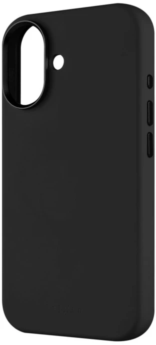 Dėklas Fixed Fiksuotas galinis dangtelis | Apple | iPhone 17 | Skystas silikonas | Juodas | MagFlow