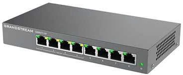 Šakotuvas Grandstream GWN7711P Layer 2 Lite valdomas jungiklis, 8 portů, 4x PoE / PoE+