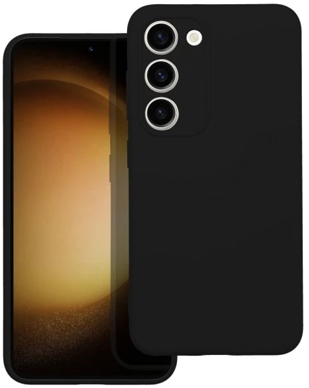 Oem Matinis dėklas skirtas Samsung Galaxy S25 juodos spalvos