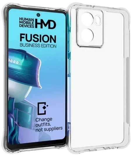 Dėklas Insmat Impact Case -takakuori, HMD Fusion 5G, läpinäkyvä