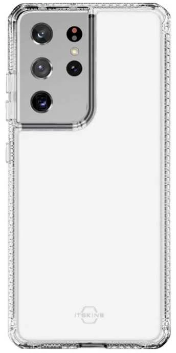 ITSKINS HYBRID CLEAR dėklas, skirtas Samsung Galaxy S21 Ultra 4G / 5G®. Permatomas