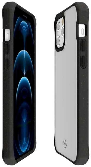 Dėklas ITSKINS ITFERONPUREIP1267BTR, iPhone 12 Pro Max, Juodas, Permatomas
