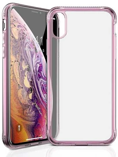 Dėklas ITSKINS NANO ICE, Rėmelis, Apple, iPhone X, 14,7 cm (5,8"), Šviesiai rožinis, Permatomas