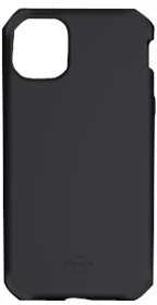 Dėklas ITSKINS Spectrum Solid Apple iPhone 12 Pro Max paprastas juodas