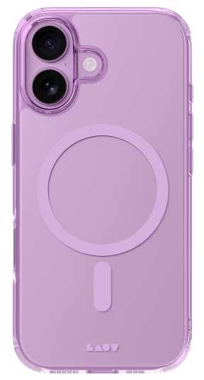 Dėklas Laut Crystal Fluro Apple iPhone 17, Light Rožinė