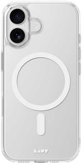 Dėklas „Laut Crystal Fluro Apple iPhone 17“, skaidrus