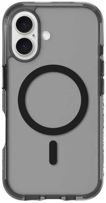 Laut Crystal Matter X MagSafe dėklas, skirtas iPhone 16 Plus – skaidrus juodas