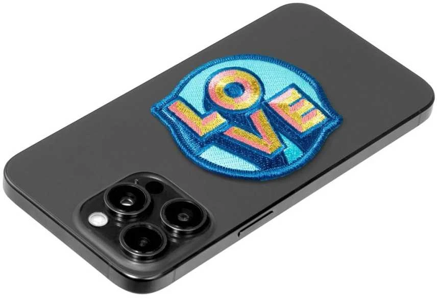 Dėklas Laut MAGMOJI Badge skirtas MagSafe, Love Mėlyna