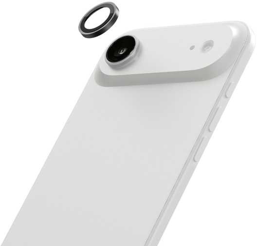 Laut PRIME GLASS CAMERA RING PROT. for iPhone 17 Air Juodas