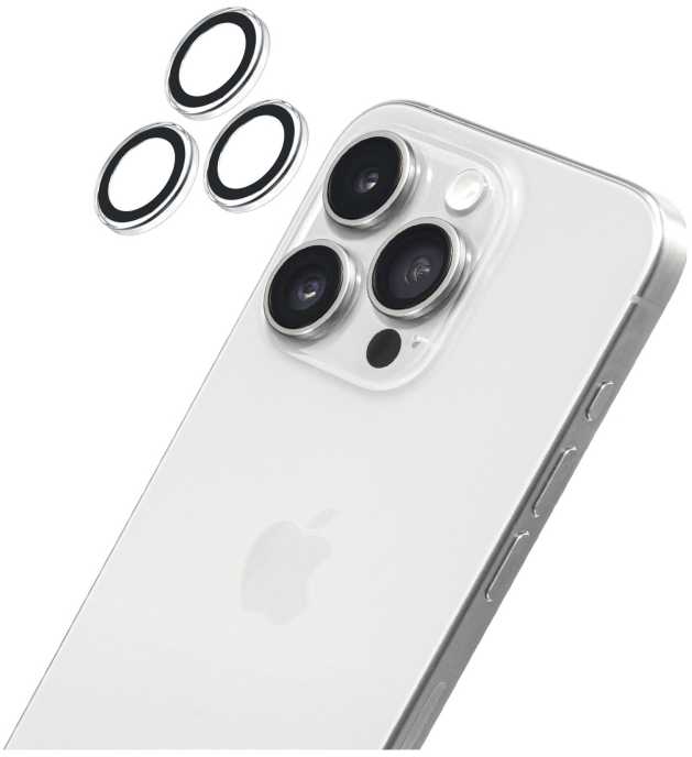 Laut LAUT Prime Glass Apple fotoaparato objektyvo apsauginis stikliukas 1 vnt.