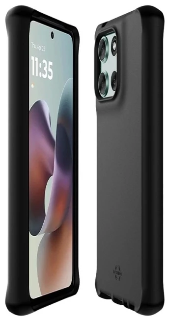Mobilis SPECTRUM_R DĖKLAS MOTOROLA G56 - VISIŠKAI JUODA MATINIS - MINKŠTAS DĖKLAS