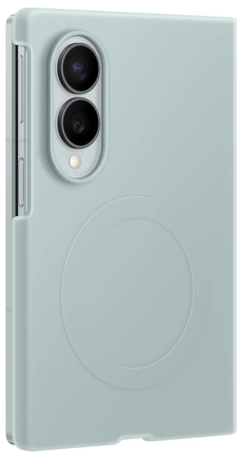 Dėklas EF971CGE Silicone Magnet Samsung Galaxy Fold 8, Žalias