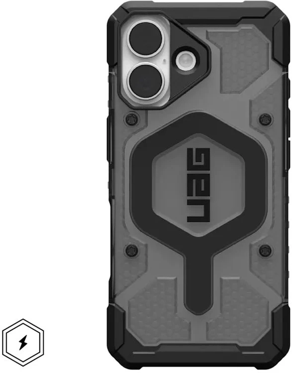 Dėklas Urban Armor Gear UAG – Pathfinder, iPhone 17, pelenų, juoda