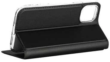Dėklas X-SHIELD X-Shield iPhone 11 atverčiamas dangtelis juodas