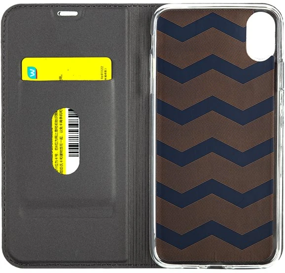 X-SHIELD X-Shield iPhone Xs Max atverčiamas dėklas, juodas