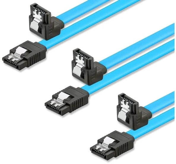 deleyCON MK1584, 0,5 m, SATA III, SATA 7 kontaktų, SATA 7 kontaktų, kištukas/kištukas, mėlynas