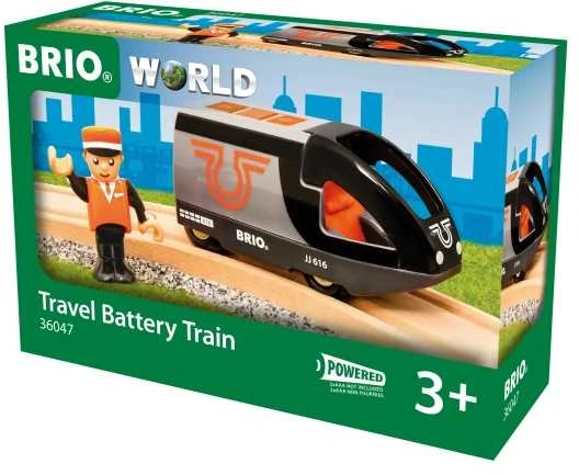 Brio BRIO World oranžinis-juodas passenger train, toy vehicle