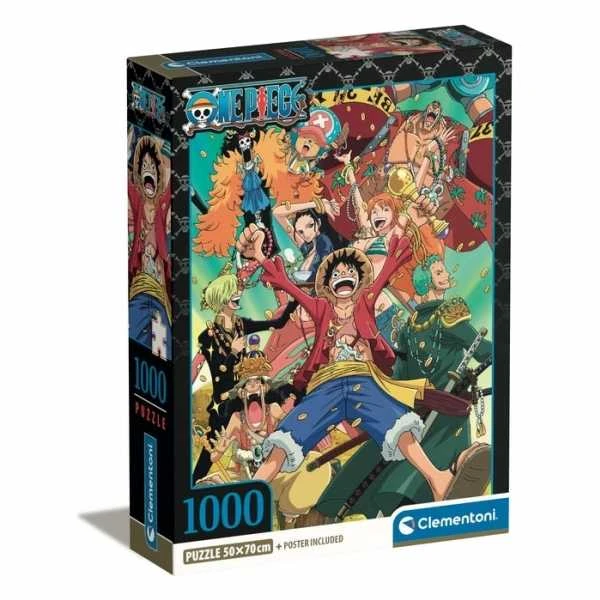 Clementoni Dėlionė 1000 vnt. - Anime OnePiece