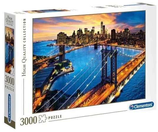 Clementoni Dėlionė 3000 vnt. - Niujorkas (New York)